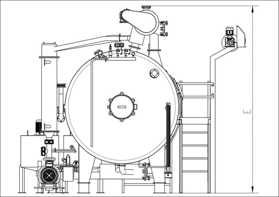 Low Liquor Ratio Dyeing Machine3